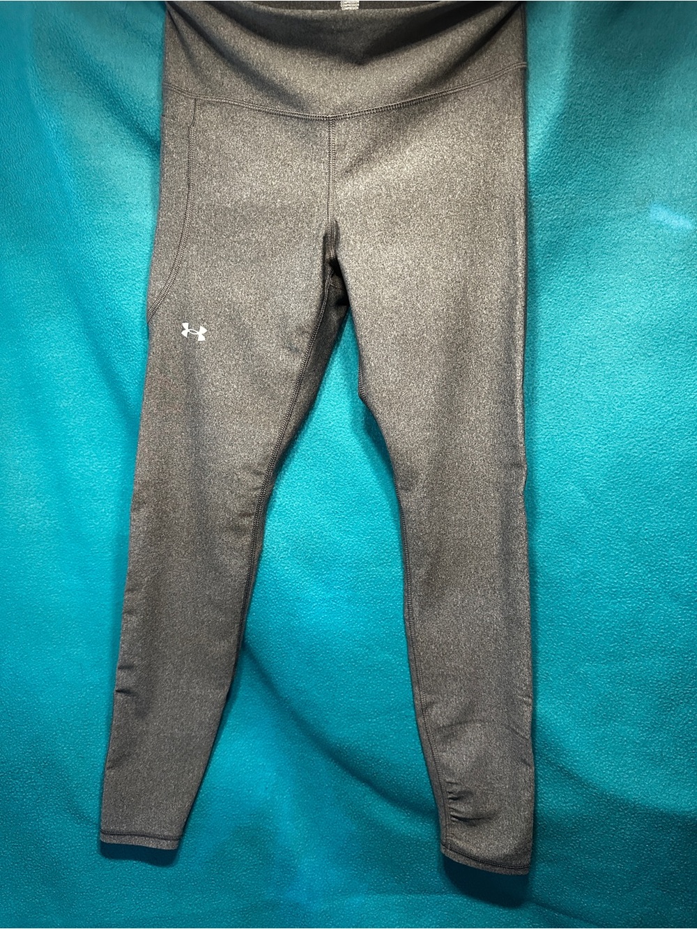 Under Armour Women's Dark Gray High-Rise Performance Leggings